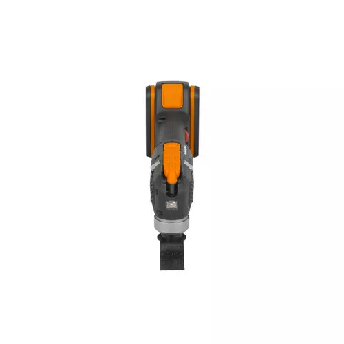 Worx orange WX696 - Aku multifunkční obrážečka 20V, Sonicrafter, 1x2.0Ah - Powershare