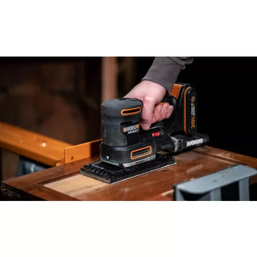 Worx WX820 - Aku multifunkční bruska 5v1 20V 1x2Ah - Powershare