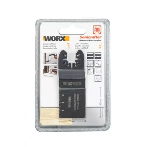 Worx orange WA5014 - Pilový list (kov/dřevo), 35 mm, 1 ks, sonicrafter