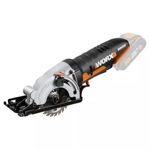 Worx orange WX527.9 - Aku kompaktní ponorná pila Li-Ion 20V, 85mm - bez akumulátoru - Powershare