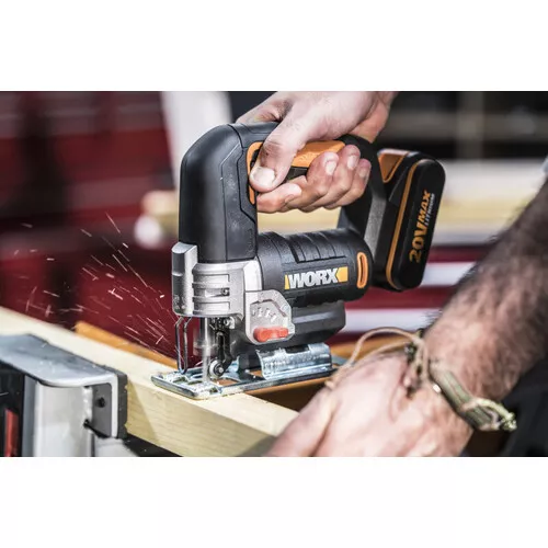 Worx WX543.9 - Aku přímočará pila 20V - bez akumulátoru - Powershare