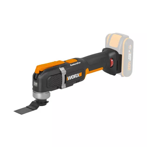 Worx orange WX696.9 - Aku multifunkční obrážečka 20V, Sonicrafter - bez akumulátoru - Powershare