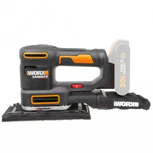 Worx orange WX820.9 - Aku multifunkční  bruska Li-Ion 20V, 5v1 - bez akumulátoru - PowerShare