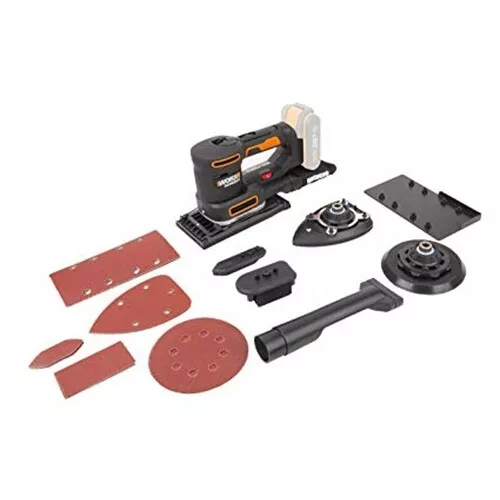 Worx WX820.9 - Aku multifunkční  bruska 5v1 20V - bez akumulátoru - PowerShare