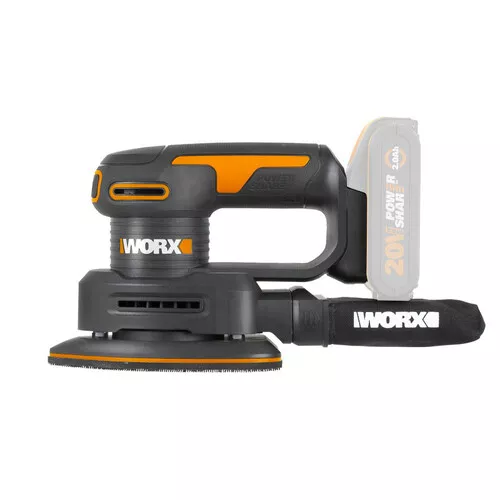 Worx WX822.9 - Aku vibrační bruska 20V - bez akumulátoru - Powershare