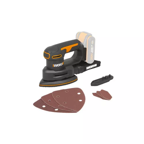 Worx WX822.9 - Aku vibrační bruska 20V - bez akumulátoru - Powershare