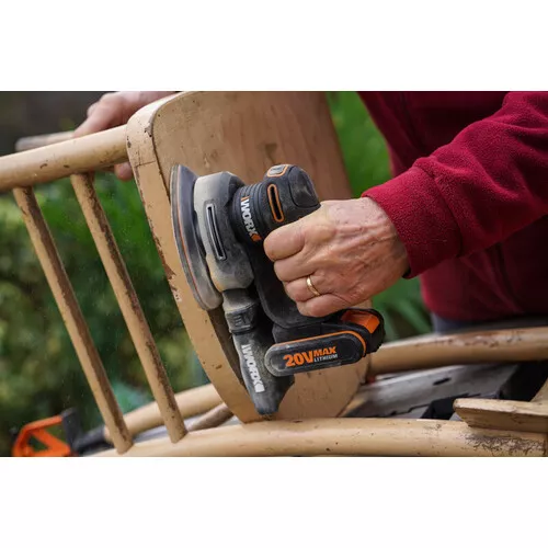 Worx WX822.9 - Aku vibrační bruska 20V - bez akumulátoru - Powershare