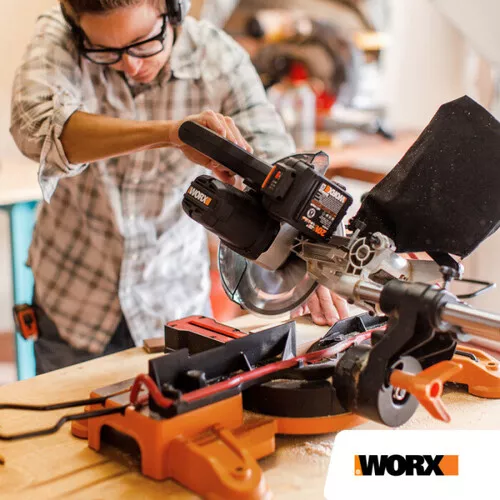 Worx orange WX845.9 - Aku pokosová pila 20V - bez akumulátoru - Powershare