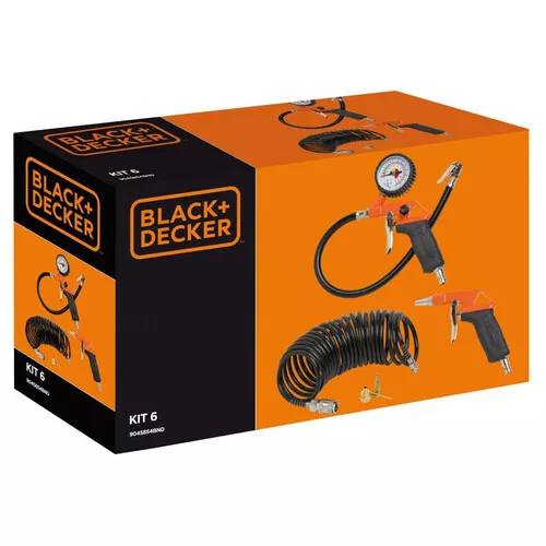 - Stříkací sada Black & Decker, 6ks