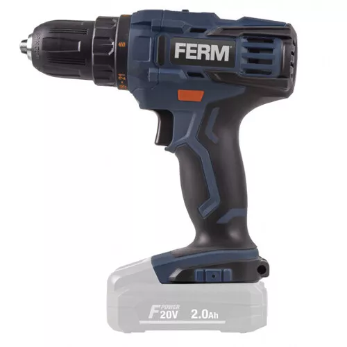 Ferm CDM1143 - Aku vrtačka šroubovák 20V 40Nm - bez akumulátoru - Platform