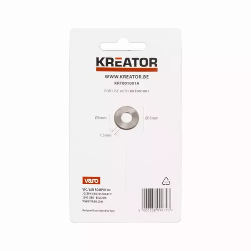 Náhradní řezací kolečko pro KRT001001 15mm Kreator KRT001001A