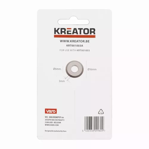 Náhradní řezací kolečko pro KRT001003 16mm Kreator KRT001003A