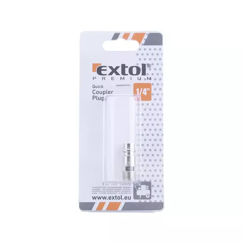 Rychlospojka vzduchová vsuvka s vnějším závitem, g-1/4" EXTOL PREMIUM 8865121