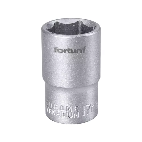 Hlavice nástrčná 1/2", 17mm, l 38mm FORTUM 4700417