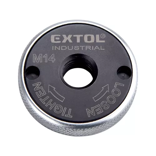 Matice rychloupínací pro úhlové brusky, click-nut, m14 EXTOL INDUSTRIAL 8798050