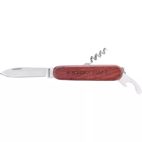Nůž kapesní zavírací 3dílný nerez, 85mm EXTOL CRAFT 91373