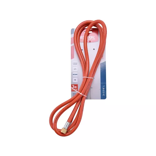 Hadice plynová 3m, závit g3/8'l x g3/8'l, vnitř. o 6,3mm EXTOL PREMIUM 8848120