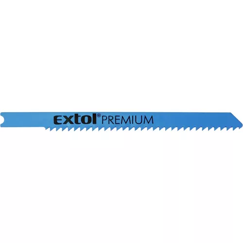 Plátky do přímočaré pily 5ks, 75x2,5mm, bi-metal EXTOL PREMIUM 8805703