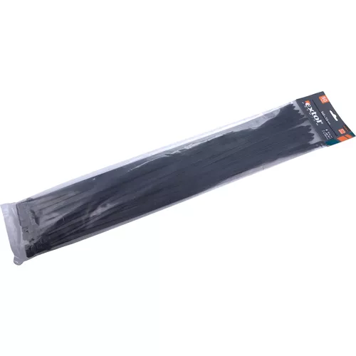 Pásky stahovací na kabely černé, 540x7,6mm, 50ks, nylon pa66 EXTOL PREMIUM 8856172