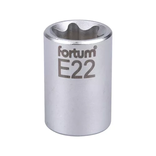 Hlavice nástrčná vnitřní torx 1/2", e 22, l 38mm FORTUM 4700704