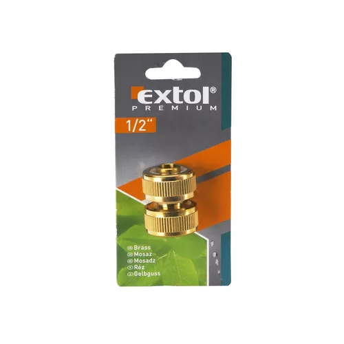 Spojka na hadici, 3/4", mosaz EXTOL PREMIUM 8876012