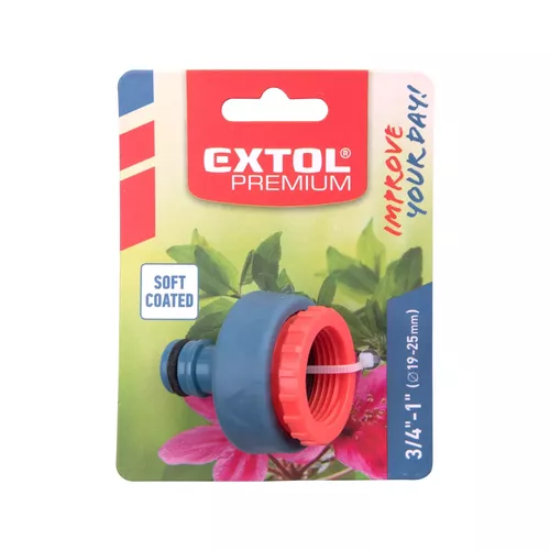 Konektor na kohoutek, 3/4"-1" EXTOL PREMIUM 8876422