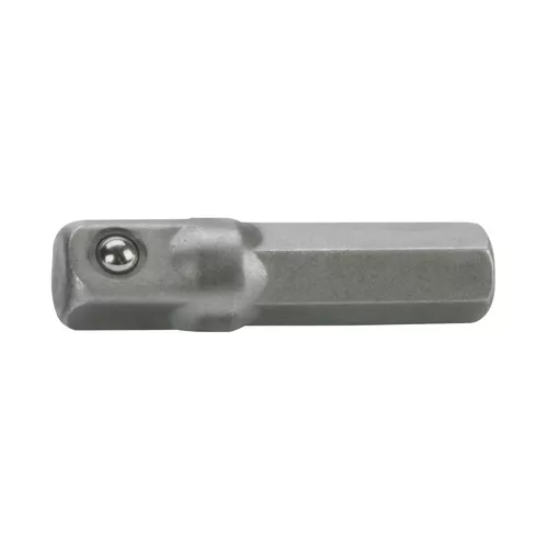 Adaptér z hrotu 1/4" na čtyřhran 1/4", l 26mm FORTUM 4701914