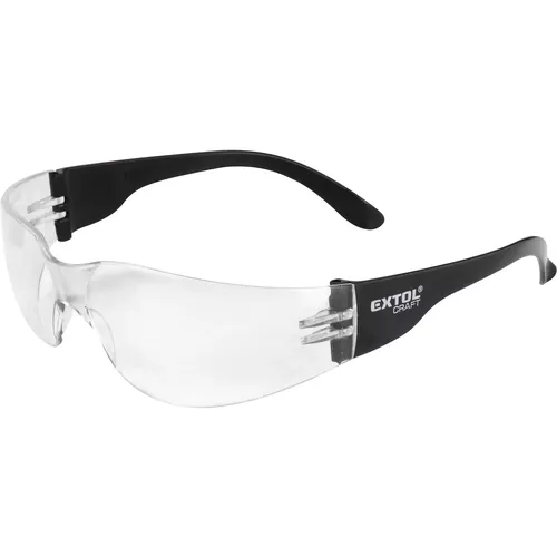 Brýle ochranné čiré, čiré, s uv filtrem EXTOL CRAFT 97321