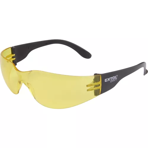 Brýle ochranné žluté, žluté, s uv filtrem EXTOL CRAFT 97323