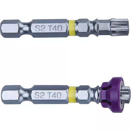 Hroty sada 2ks torx s magnetickým kloboučkem, t 40x50mm, s2 FORTUM 4741489