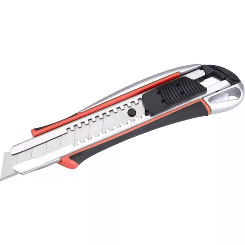 Nůž ulamovací kovový s výstuhou, 18mm auto-lock EXTOL PREMIUM 8855024