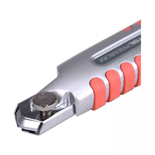 Nůž ulamovací s kovovou výstuhou a zásobníkem, 18mm auto-lock EXTOL PREMIUM 8855015