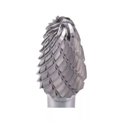 Fréza karbidová, kulatý oblouk, pr.10x20mm/stopka 6mm,sek střední (double-cut) EXTOL INDUSTRIAL 8703754