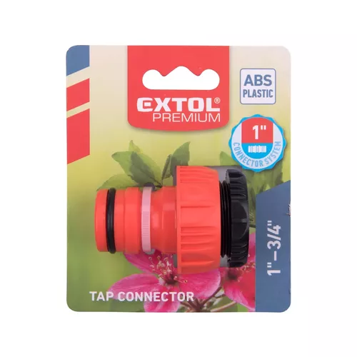 Konektor na kohoutek 1' systém, abs EXTOL PREMIUM 8876518