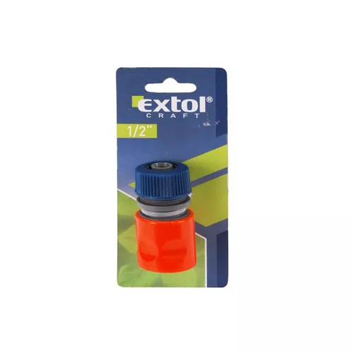 Oranžovo/modrá rychlospojka na hadici, 1/2" EXTOL CRAFT 70101-R1