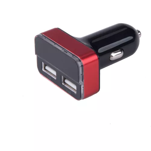 Nabíječka usb do auta, 12/24v, 2xusb, měřič, 3,4a, 17w EXTOL ENERGY 42084