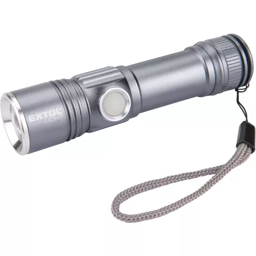 Svítilna 280lm, zoom, usb nabíjení, xpe led EXTOL LIGHT 43141