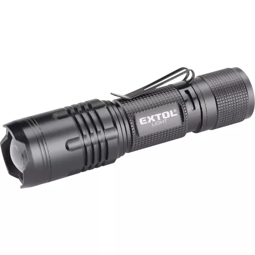 Svítilna 400lm, zoom, usb nabíjení, cree xte 5w EXTOL LIGHT 43143