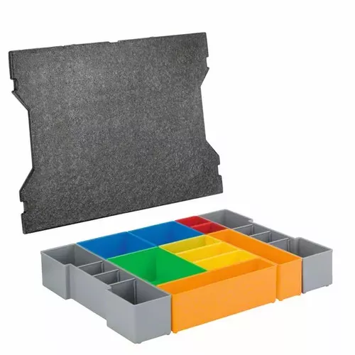 Boxy k uložení malých dílů Sada 12 kusů vkládacích boxů do L-BOXX BOSCH 1600A016N9