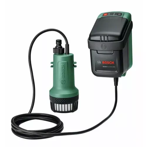 Akumulátorová čerpadla na dešťovou vodu GardenPump 18V-2000 BOSCH 06008C4203