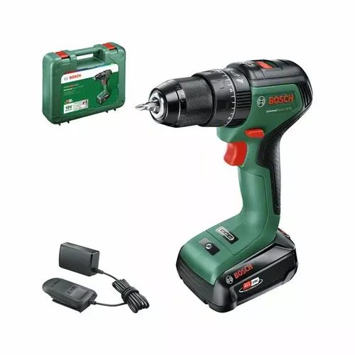 Akumulátorová příklepová vrtačka UniversalImpact 18V-60 BOSCH 06039D7101