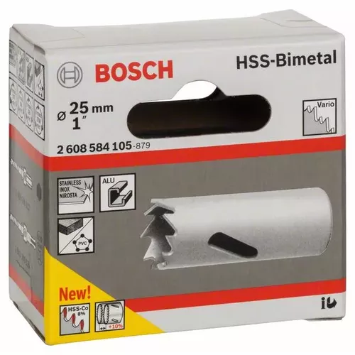Děrovka HSS-bimetal pro standardní adaptér BOSCH 2608584105