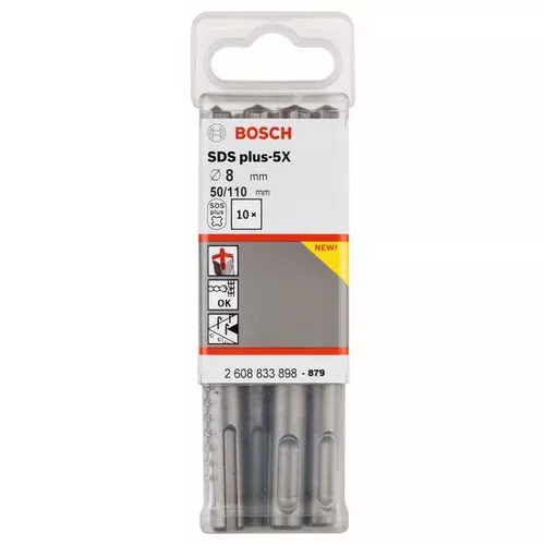 Vrták do kladiv SDS plus-5X  BOSCH 2608833898