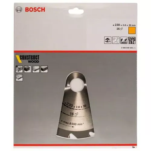 Pilový kotouč Construct Wood BOSCH 2608640635