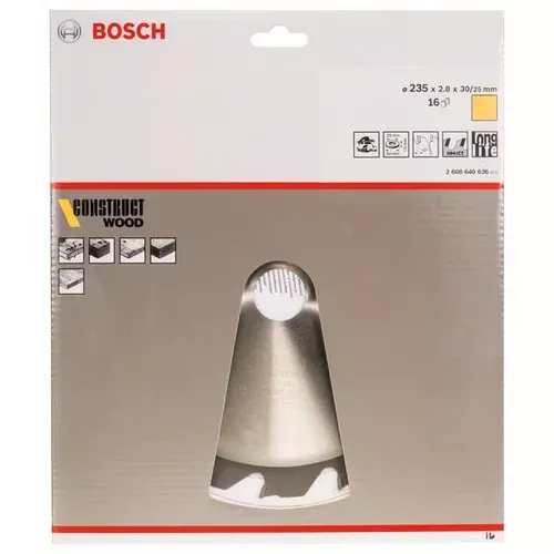 Pilový kotouč Construct Wood BOSCH 2608640636