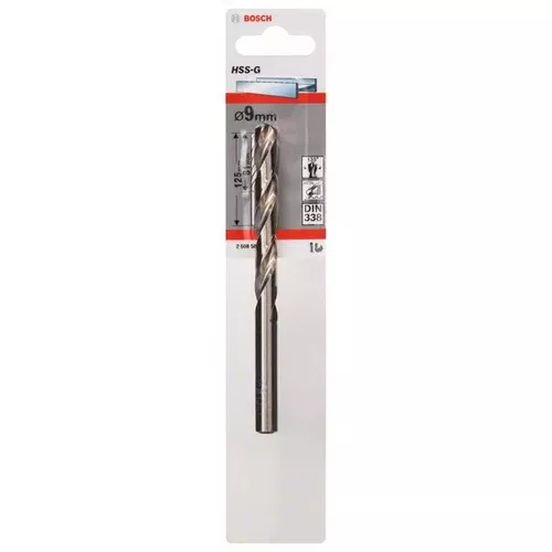 Vrtáky do kovu HSS-G, DIN 338  BOSCH 2608585934