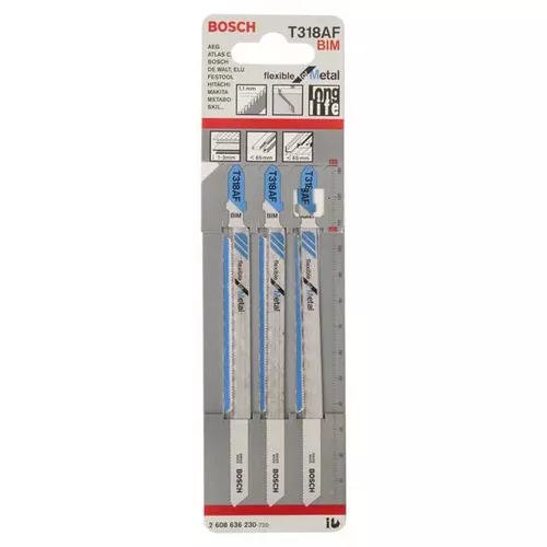 Pilový plátek do kmitací pily T 318 AF  BOSCH 2608636230