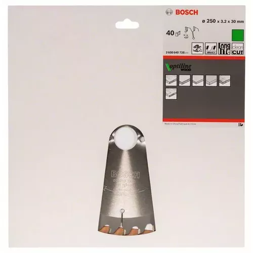 Pilový kotouč Optiline Wood BOSCH 2608640728