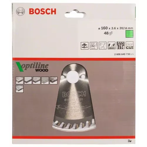 Pilový kotouč Optiline Wood BOSCH 2608640732