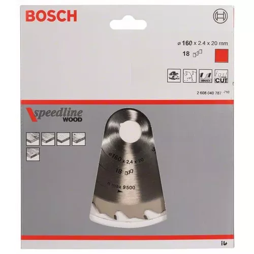 Pilový kotouč Speedline Wood BOSCH 2608640787